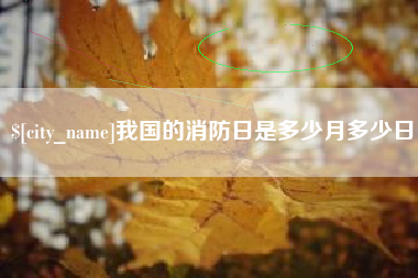 哈尔滨我国的消防日是多少月多少日