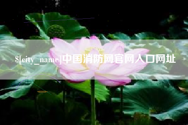 哈尔滨中国消防网官网入口网址