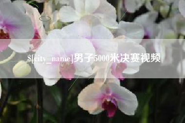 哈尔滨男子5000米决赛视频