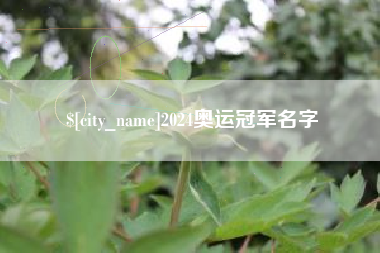哈尔滨2024奥运冠军名字