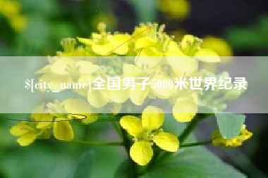 哈尔滨全国男子5000米世界纪录