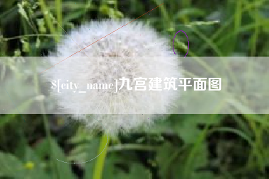 哈尔滨九宫建筑平面图