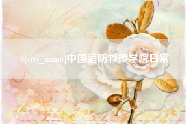 哈尔滨中国消防救援学院日常