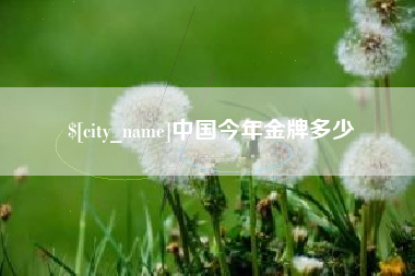 哈尔滨中国今年金牌多少