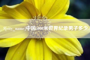 哈尔滨中国5000米世界纪录男子多少