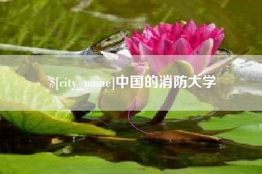 哈尔滨中国的消防大学