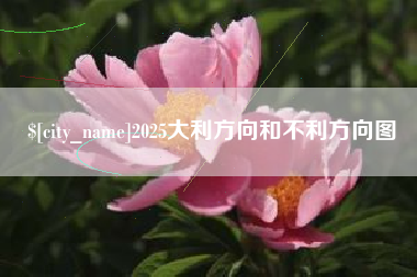 哈尔滨2025大利方向和不利方向图