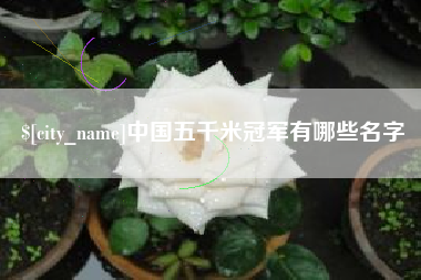 哈尔滨中国五千米冠军有哪些名字